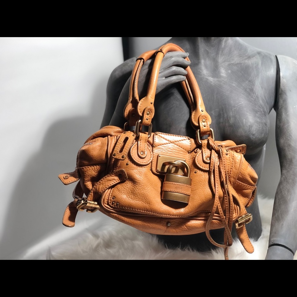 Chloé Paddington Brown Leather Satchel